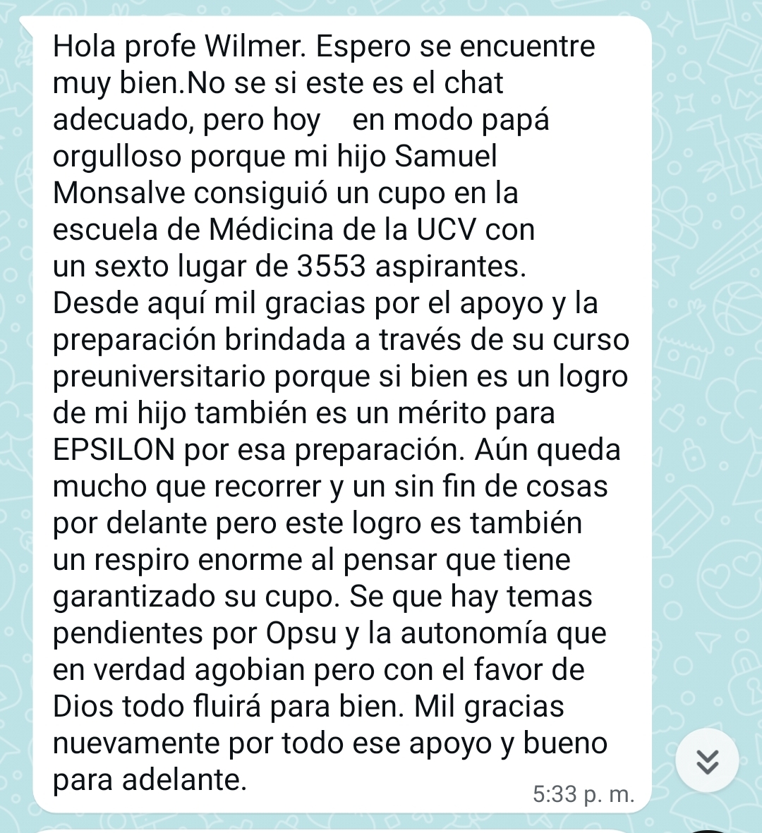 Testimonio 15